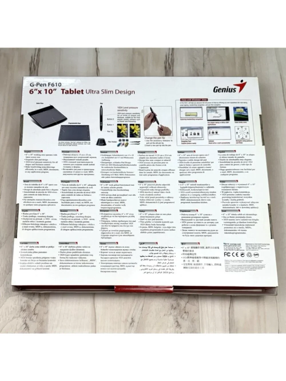 GENIUS G-Pen F610 6